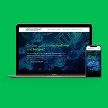 Ocampo Lab website. UX / UI, Br, ing, Identit, and Web Design project by Marta Rico Ruiz - 05.15.2020