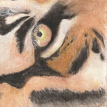My project in Expressive Animal Portraits in Watercolor course. Traditional illustration, Watercolor Painting, Realistic Drawing, and Naturalistic Illustration project by Louise Duffett - 12.19.2021