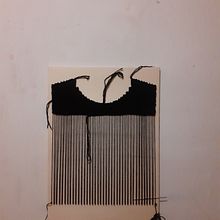 Il mio progetto del corso: Capi tessuti a mano con telaio. Projekt z dziedziny Design, Craft, Projektowanie mod,  Sz, cie,  Tkactwo, Tkanie, Wzornictwo tekst i liów użytkownika mannara_irene - 23.12.2021