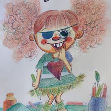 Mi Proyecto del curso: Técnicas de dibujo para perder el miedo a la hoja en blanco. Een project van  Ontwerp, Traditionele illustratie, Ontwerp van personages,  Creativiteit,  Tekening y Aquarelschilderen van Virginia Daga - 23.12.2021