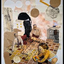 Mi Proyecto del curso: Técnicas mixtas de ilustración para activar la imaginación. Projekt z dziedziny Trad, c, jna ilustracja,  Sztuki piękne,  Kolaż,  R, sunek, Malarstwo akr i lowe użytkownika Ana Karina Moreno - 23.12.2021
