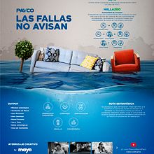 Las fallas no avisan. Een project van Marketing y  Reclame van Gabriela Sialer - 23.12.2021