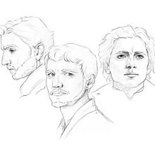 Kursprojekt: Portrait Sketchbooking. Sketching, Drawing, Portrait Drawing, Artistic Drawing, and Sketchbook project by stanleyderbse - 12.23.2021