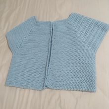 Mi Proyecto del curso:  Top-down: prendas a crochet de una sola pieza. Fashion Design, Fiber Arts, DIY, Crochet, and Textile Design project by Katherine Skorpios - 12.20.2021