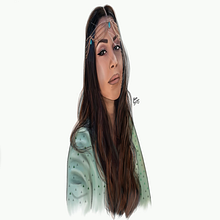 Desenho da Youtuberi Brasileira no Egito. Un projet de Dessin , et Dessin artistique de Milena Silva - 23.12.2021