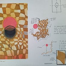 Análisis en pastel graso de cuadro de Antúnez. Un projet de Design  de Daniela Herrera Diaz - 24.12.2021