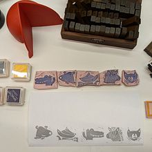 Il mio progetto del corso: Incisione di timbri e tecniche di stampa con Auguri! . Accessor, Design, Arts, Crafts, Fine Arts, Printing, Creating with Kids, and Engraving project by Maria Chiara Demagistri - 12.24.2021