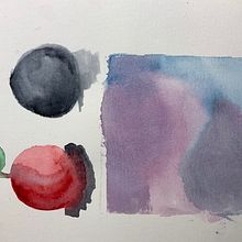 Probando acuarelas. Een project van Traditionele illustratie van Lluc M.T. - 25.12.2021