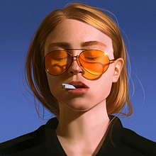 My project in Digital Fantasy Portraits with Photoshop course. Traditional illustration, Drawing, Digital Illustration, Portrait Drawing, Digital Drawing, and Digital Painting project by micjas - 04.07.2022