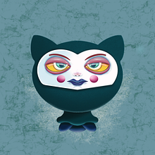 Mi Proyecto del curso: Ilustración digital con Procreate. Projekt z dziedziny Trad, c, jna ilustracja,  R, sunek, Ilustracja c, frowa, R, sunek c i frow użytkownika Luis Mendez - 24.12.2021