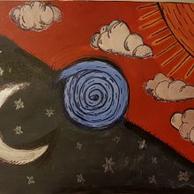 My project in Artistic Illustration: Draw from Your Imagination course. Un proyecto de Ilustración tradicional, Pintura, Creatividad, Dibujo a lápiz y Dibujo de gizem aldanmaz - 25.12.2021