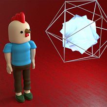 My project in Design of Characters in Cinema 4D: from the Sketch to 3D Printing course. Ilustração tradicional, 3D, Animação 3D, e Design de personagens 3D projeto de Mircavad Fatullayev - 26.12.2021