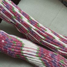 Mi Proyecto del curso: Diseño y tejido de calcetines en crochet. Fashion Design, Fiber Arts, DIY, Crochet, and Textile Design project by Mónica - 12.26.2021