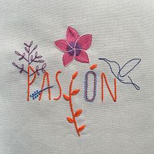 Mi Proyecto del curso: Técnicas básicas para bordar letras. Un progetto di Ricamo e Textile Design di Andrea Lopez - 26.12.2021