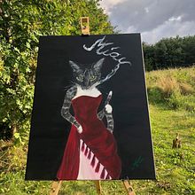 Practicing painting animals. Un proyecto de Pintura y Pintura acrílica de Alexandra Cernat - 26.12.2021