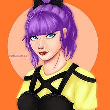 Mi Proyecto del curso: Retrato de personajes femeninos con Procreate. Traditional illustration, Digital Illustration, and Digital Drawing project by Valentina Carrasco - 12.26.2021