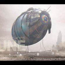 Jodorowsky´s Dune Recolector (Fan art). Film, Concept Art, and 3D project by Erik Yair Montiel López - 12.10.2021