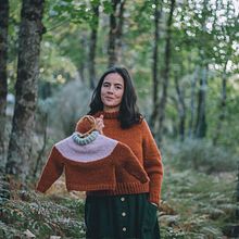 Mi Proyecto del curso: Diseño y tejido de prendas de punto sin costuras con agujas circulares. Design de acessórios, Design de moda, Tecido, DIY, e Tricô projeto de Carmen García de Mora - 27.12.2021