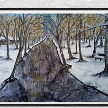 Meu projeto do curso: Paisagens atmosféricas em aquarela. Artes plásticas, Pintura, e Pintura em aquarela projeto de patriciarte - 25.12.2021