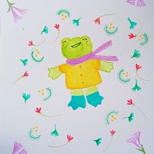 Mi Proyecto del curso: Creación de acuarelas para ilustración narrativa. Traditional illustration, Watercolor Painting, and Children's Illustration project by Beatriz Pérez Peiró - 12.27.2021