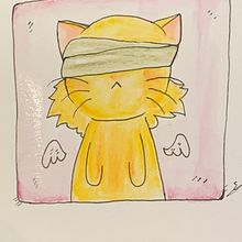 Angelical Ein Projekt aus dem Bereich Traditionelle Illustration, Malerei, Bleistiftzeichnung, Zeichnung und Aquarellmalerei von miatravezano - 27.12.2021