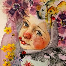 My project in Illustrated Portrait in Watercolor course. Un progetto di Illustrazione tradizionale, Belle arti, Pittura, Disegno, Pittura ad acquerello, Disegno di ritratti e Disegno artistico di Nicola Nicolle - 09.01.2022