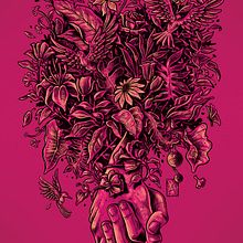 Poster Together. Traditional illustration, and Digital Illustration project by Marcelo Anache - 12.27.2021