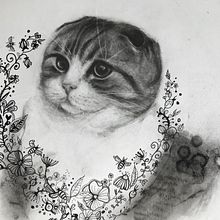 Aiko's portrait in charcoal Ein Projekt aus dem Bereich Traditionelle Illustration, Bildende Künste, Zeichnung, Porträtzeichnung, Realistische Zeichnung, Artistische Zeichnung und Illustration mit Tinte von kadijewka - 27.12.2021
