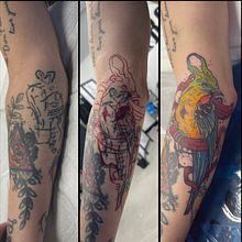 Cover up . Un proyecto de Diseño de tatuajes de Alexandra Denis-Berube - 27.12.2021
