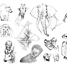 random sketches from my sketchbook. Un progetto di Illustrazione tradizionale e Design di aroy19991 - 12.03.2020
