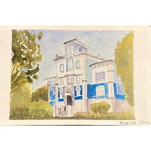 Mi Proyecto del curso: Cuaderno de viaje en acuarela. Watercolor Painting, Traditional illustration, Architectural Illustration, and Sketchbook project by Fernando Barcos - 12.27.2021
