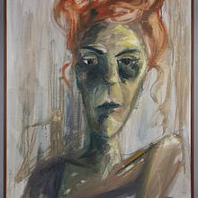 Colección Autorretratos. Óleo.. Un projet de Peinture à l'huile , et Peinture de Marina Porras - 01.12.2021
