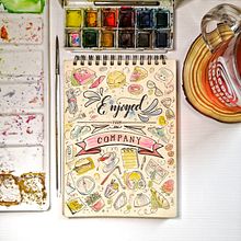 My project in Creative Doodling and Hand-Lettering for Beginners course. Un projet de Illustration traditionnelle, Lettering, Dessin, Lettering manuel , et Calligraphie de Hawraa Almatrook - 27.12.2021