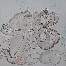 acuarela marina. Een project van Traditionele illustratie van Cristina Gonzalez Careta - 28.12.2021