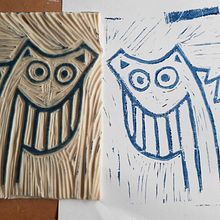 My project in Relief Engraving and Contemporary Printing course. Artesanato, Estampagem, e Gravura projeto de aragorna - 28.12.2021