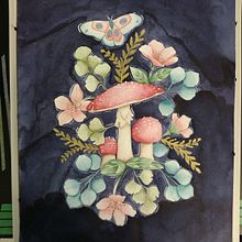 Mi Proyecto del curso: Dibujo y composición naturalista en acuarela. Traditional illustration, Drawing, Watercolor Painting, and Naturalistic Illustration project by Patricia Melo - 12.28.2021