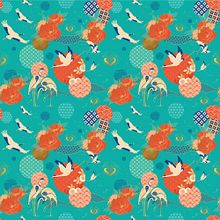 Meu projeto do curso: Ilustração vetorial de padrões a partir do zero. Design, Ilustração tradicional, Pattern Design, e Estampagem projeto de Carol Lopes - 28.12.2021