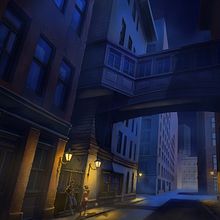 Date under the Staple Street Skybridge . Traditional illustration, Digital Illustration, and Concept Art project by submariusz - 12.28.2021
