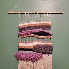 Mi Proyecto del curso: Introducción al tramado textil. Arts, Crafts, Decoration, Fiber Arts, Weaving, and Textile Design project by Daniela Garcia - 12.28.2021