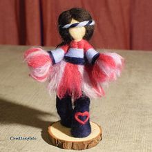 Il mio progetto del corso: Needle felting: creazione di personaggi con lana e ago. Un proyecto de Artesanía, Diseño de juguetes, Needle felting y Diseño textil de Alessandra CosettedArte - 28.12.2021