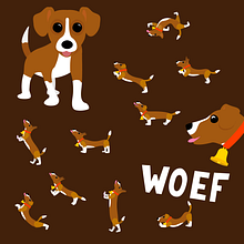 My project in Vectorial Animation Frame by Frame Style with After Effects course. Animation, and 2D Animation project by Margot Verschoor - 12.22.2021