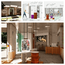 Mi Proyecto del curso: Introducción al retail design (Alejandro Díaz). Interior Architecture, Interior Design, Interior Decoration, Retail Design, and Spatial Design project by Alejandro Díaz Sierra - 08.04.2021