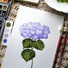 Mi Proyecto del curso: Ilustración botánica con acuarela. Un progetto di Illustrazione tradizionale, Belle arti, Pittura, Disegno, Pittura ad acquerello e Illustrazione botanica di Carmen Flores - 30.12.2021