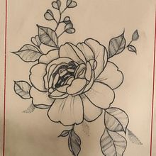 Meu projeto do curso: Tatuagem botânica com pontilhismo. Traditional illustration, Tattoo Design, and Botanical Illustration project by Bárbara Melo - 12.29.2021