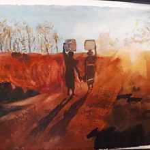 Watercolors. Traditional illustration, Arts, and Crafts project by Shirley Hammond - 12.29.2021