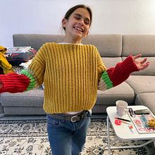Mi Proyecto del curso: Crochet: crea prendas con una sola aguja. Fashion Design, Fiber Arts, DIY, Crochet, and Textile Design project by Marta Sánchez - 12.29.2021