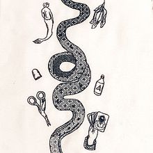 Mi Proyecto del curso: Introducción al bordado en blackwork. Un proyecto de Bordado y Diseño textil de Judith Hernández - 29.12.2021