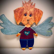 Mi Proyecto del curso: Papel maché para principiantes: esculpe un personaje colorido. Un proyecto de Diseño de personajes, Diseño de juguetes y Art to de Mildred Ratched - 30.12.2021