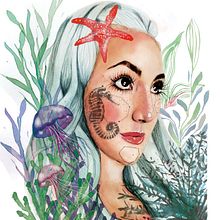 Mi Proyecto del curso: Retrato ilustrado en acuarela. Un progetto di Illustrazione tradizionale, Belle arti, Pittura, Disegno, Pittura ad acquerello, Disegno di ritratti e Disegno artistico di silvana1912 - 30.12.2021