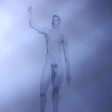 My project in Realistic Human Figure Drawing course. Traditional illustration, Fine Arts, Sketching, Pencil Drawing, Drawing, Realistic Drawing, and Figure Drawing project by Sekou - 12.30.2021
